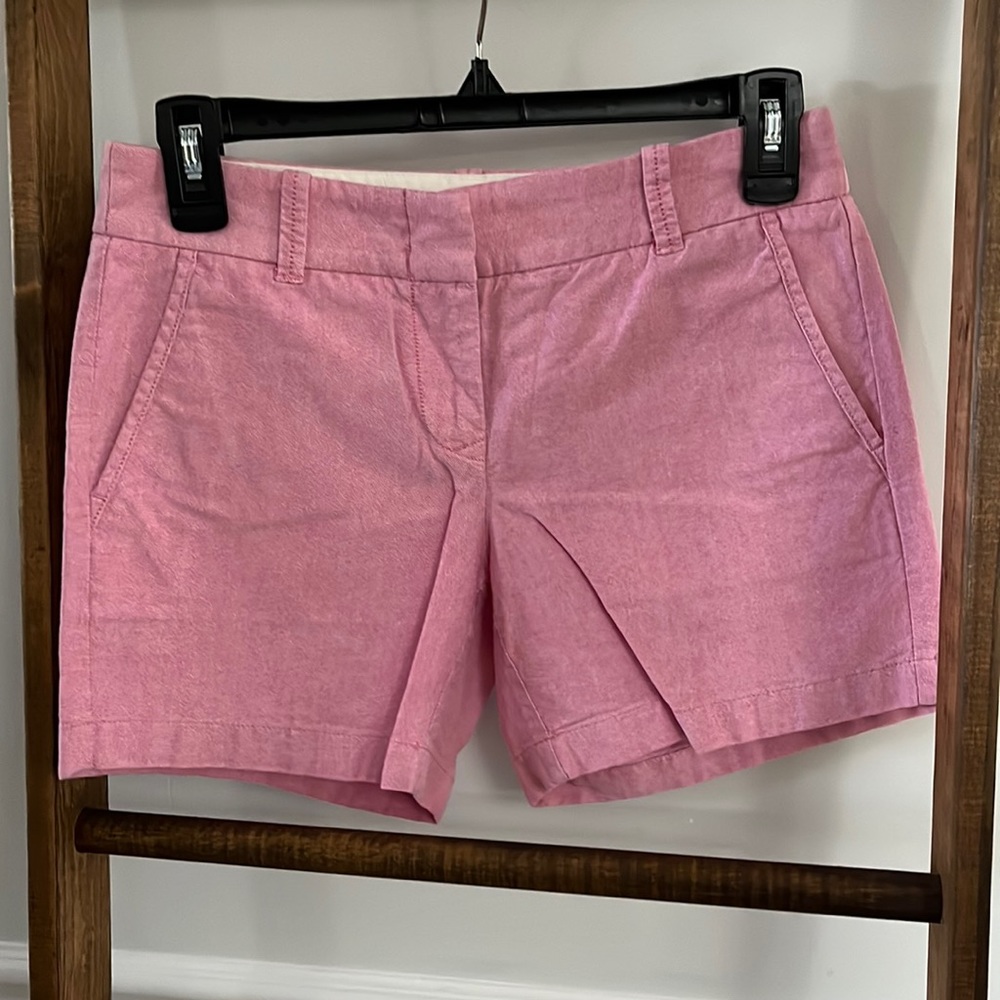 Pink J Crew shorts